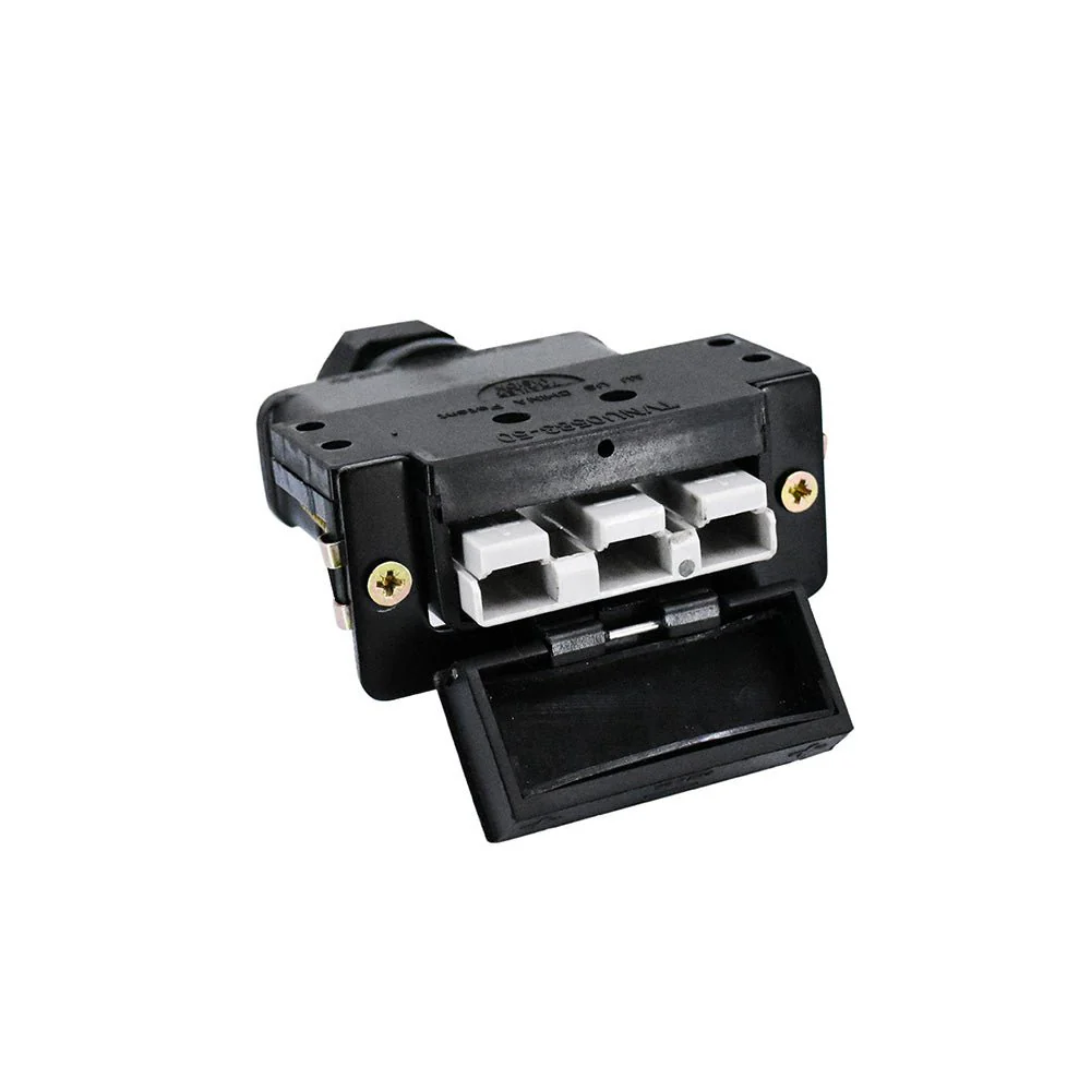 50A Anderson Style 3 Pin Connector Cover Flush Mount with Cable Gland (3-Pin) - Image 2