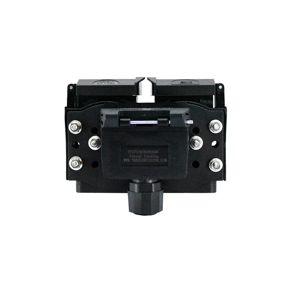 50A Anderson Style Dual Connector Cover with Mounted 7-Pin Flat Socket + Quick Screw LED Connectors - Image 6