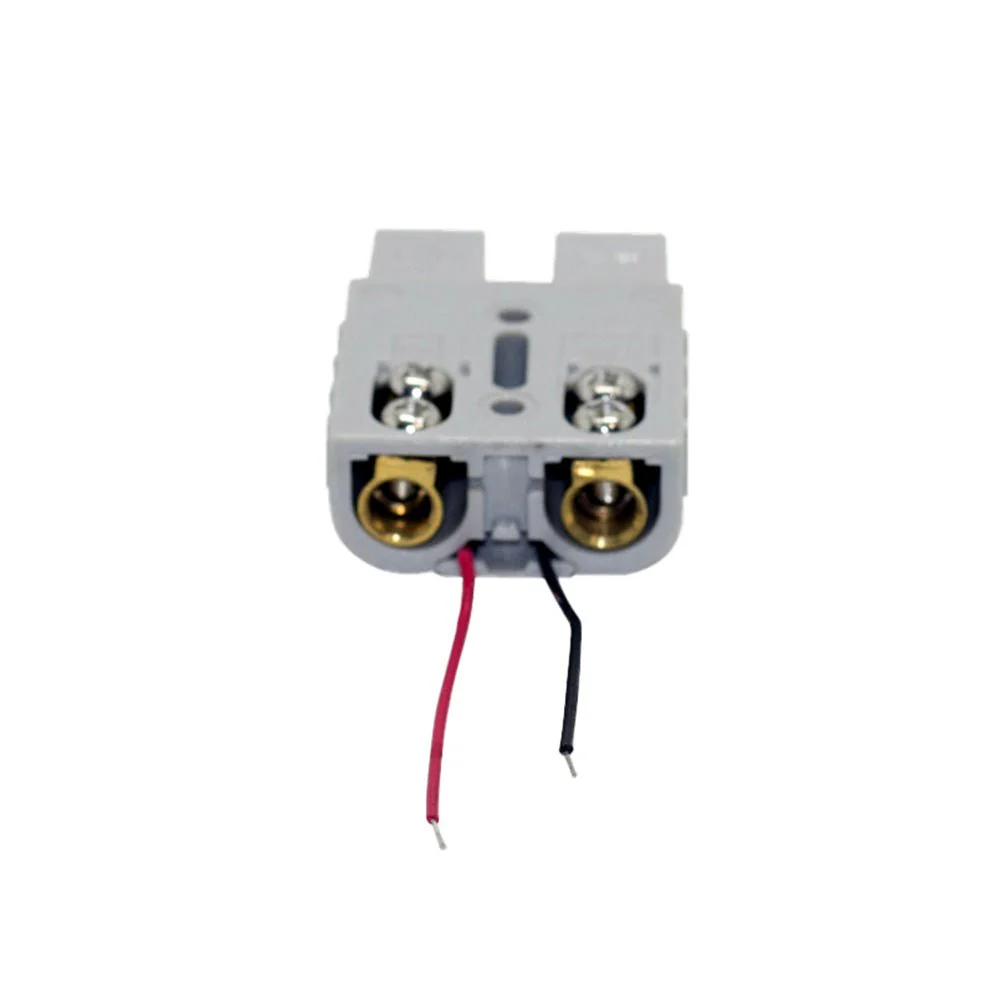50A Grey Anderson Style Quick Screw Connector with Red LED Light - Image 4