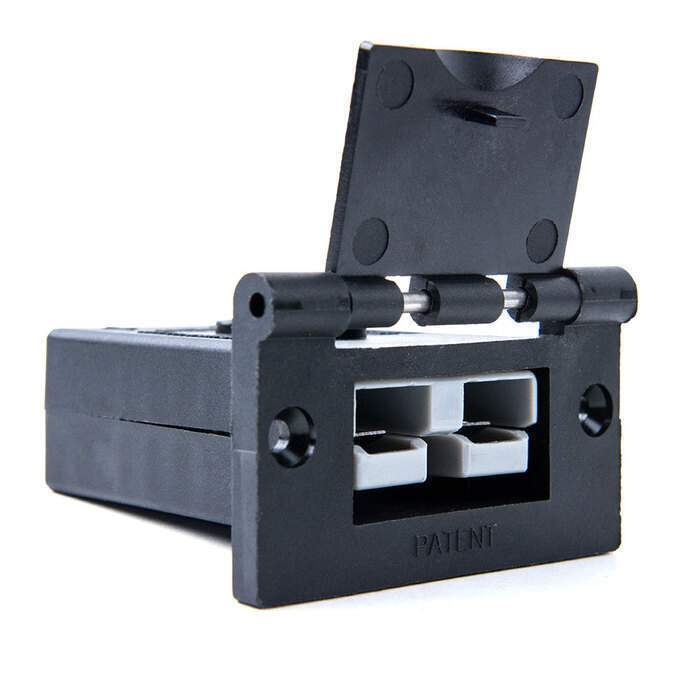 50A Weatherproof Slimline Anderson Plug Mount & Cover - Image 2