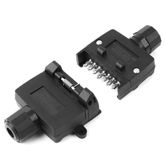 7 Pin Flat Trailer Plug Socket - Image 11