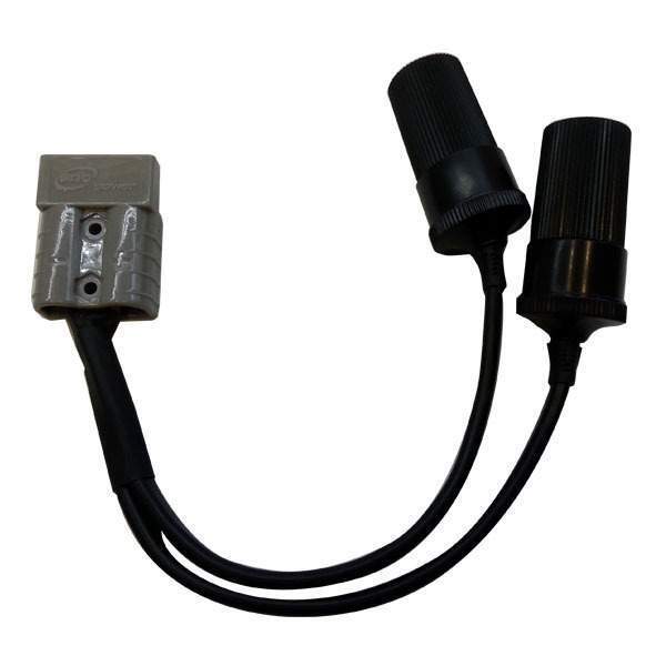 Anderson Connector to Double Cigarette Sockets