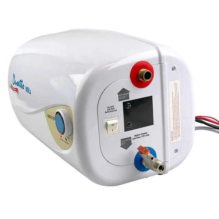 Duoetto 12V/240V MK2 Digital Dual Voltage Electric Hot Water System - 10L - Image 2
