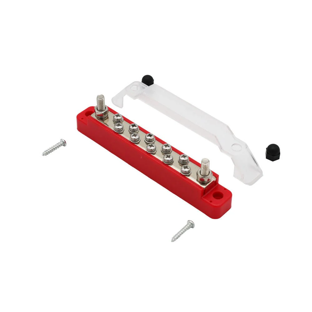 KickAss 10-Way Positive  Bus Bar with Cover - Image 2