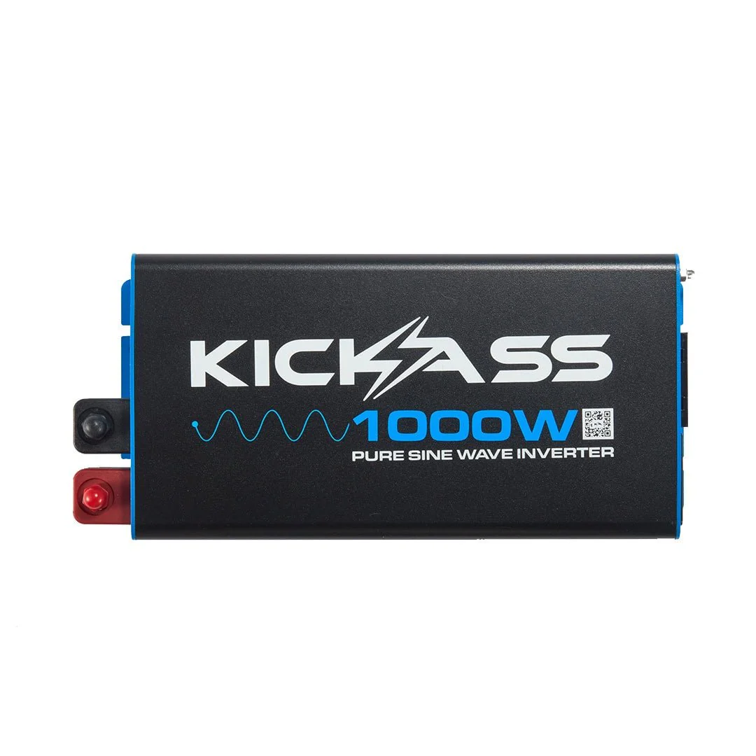 KickAss 12V to 240V Pure Sine Wave 1000W Inverter - Image 3