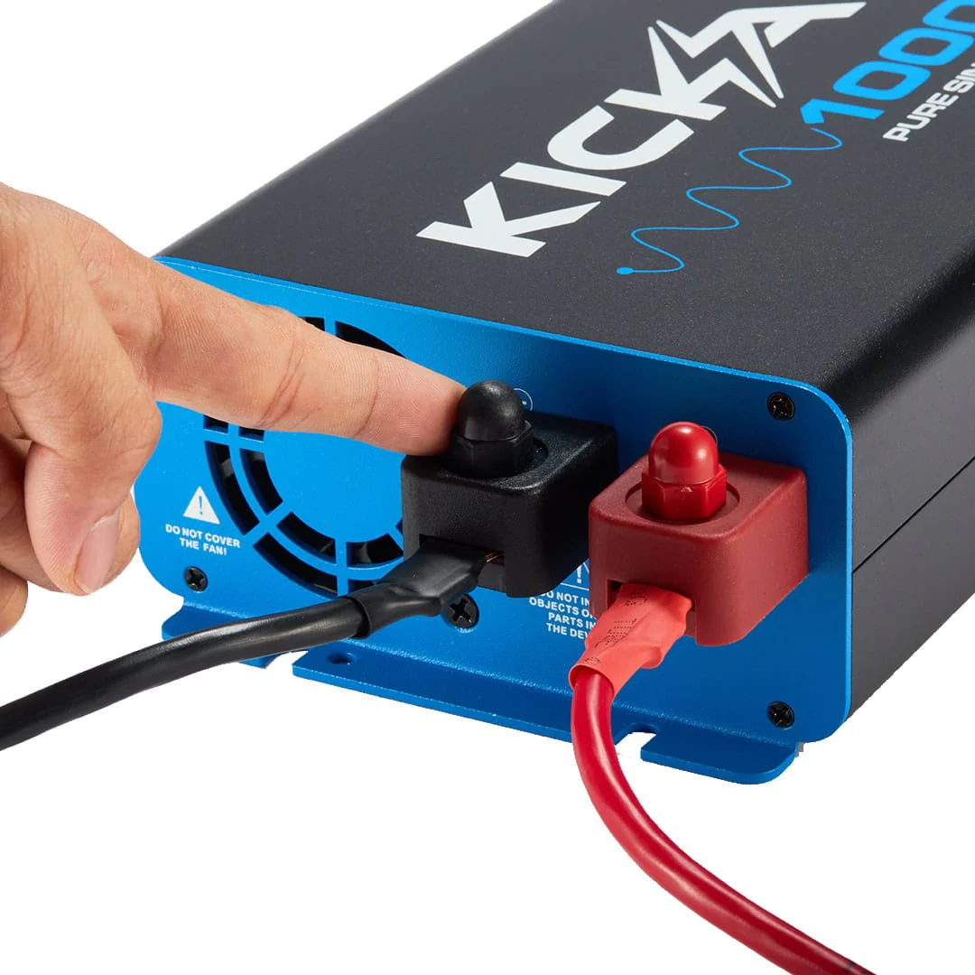 KickAss 12V to 240V Pure Sine Wave 1000W Inverter - Image 6
