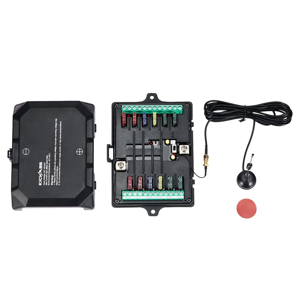 KickAss 12/24V 12 Gang Wireless Switch Panel with Magnetic Charging Cradle - MKII - Image 13