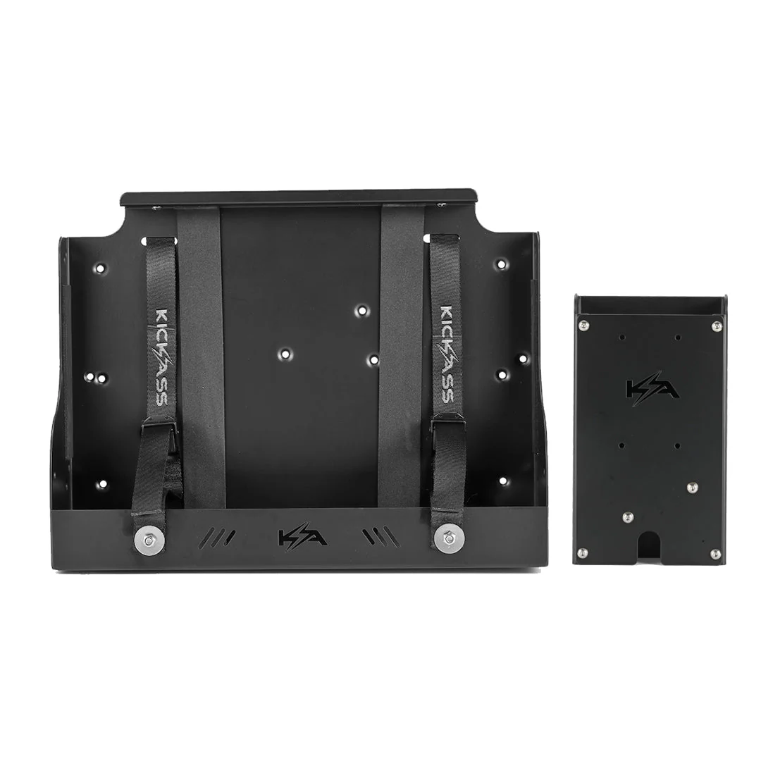 KickAss 120Ah Slimline Battery Tray + Accessory Panel Bundle