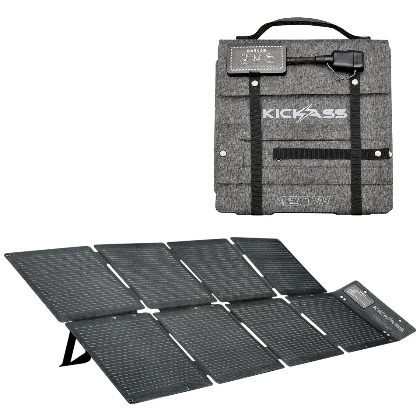 KickAss 120W Solar Blanket with MPPT Controller Kit - Image 2