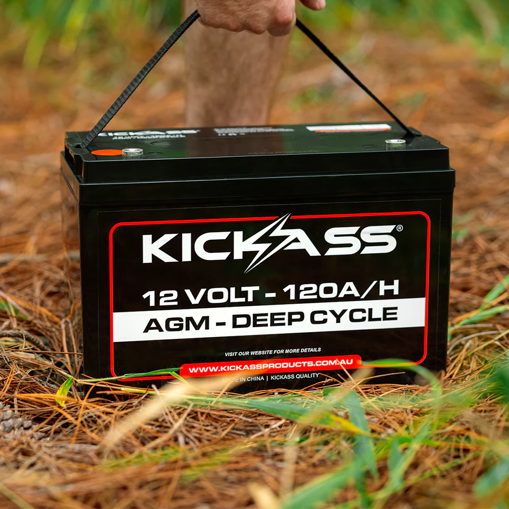 KickAss 12V 120Ah AGM Deep Cycle Battery - Image 2