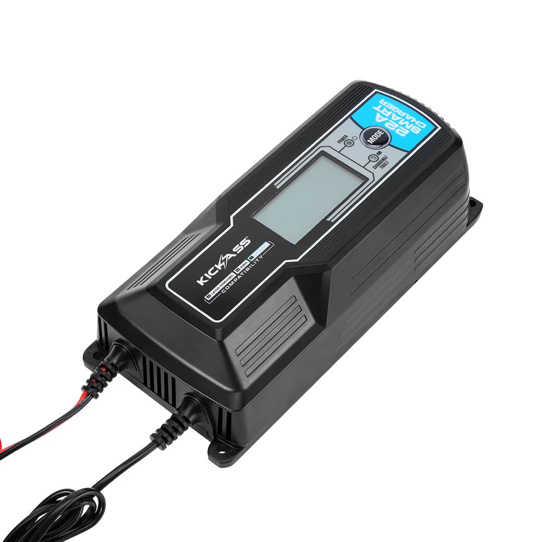 KickAss 12V 120Ah Deep Cycle AGM Battery + 22A Charger Bundle - Image 8
