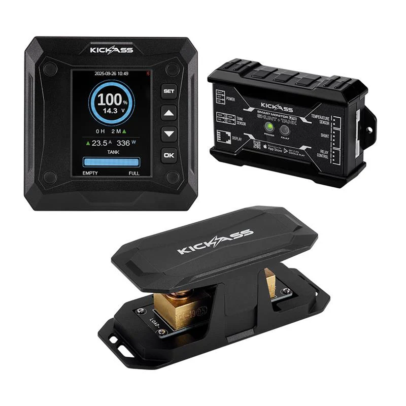 KickAss 12V 120Ah Lithium Deep Cycle Battery Bundle with Smart Shunt, N70 Tray and Power Connections Kit - Image 3