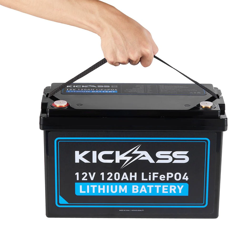 KickAss 12V 120Ah Lithium Deep Cycle Battery LiFePO4 - Image 2