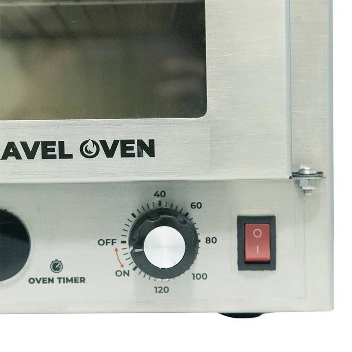KickAss 12V 130W Portable Travel Oven with Glass Door & Thermometer - Image 11