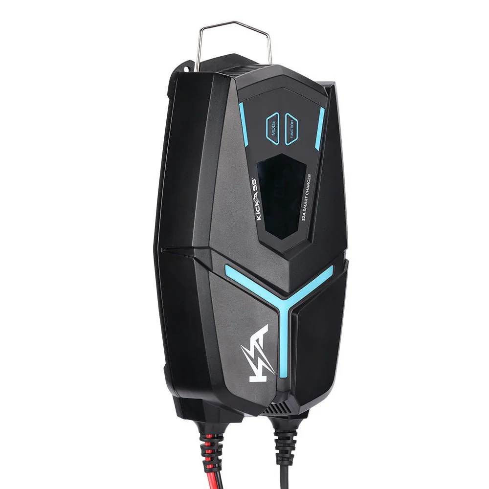 KickAss Twin 12V 170Ah Slimline Deep Cycle AGM Battery Bundle with 32A Charger & Linking Cables - 340Ah Total Capacity - Image 3