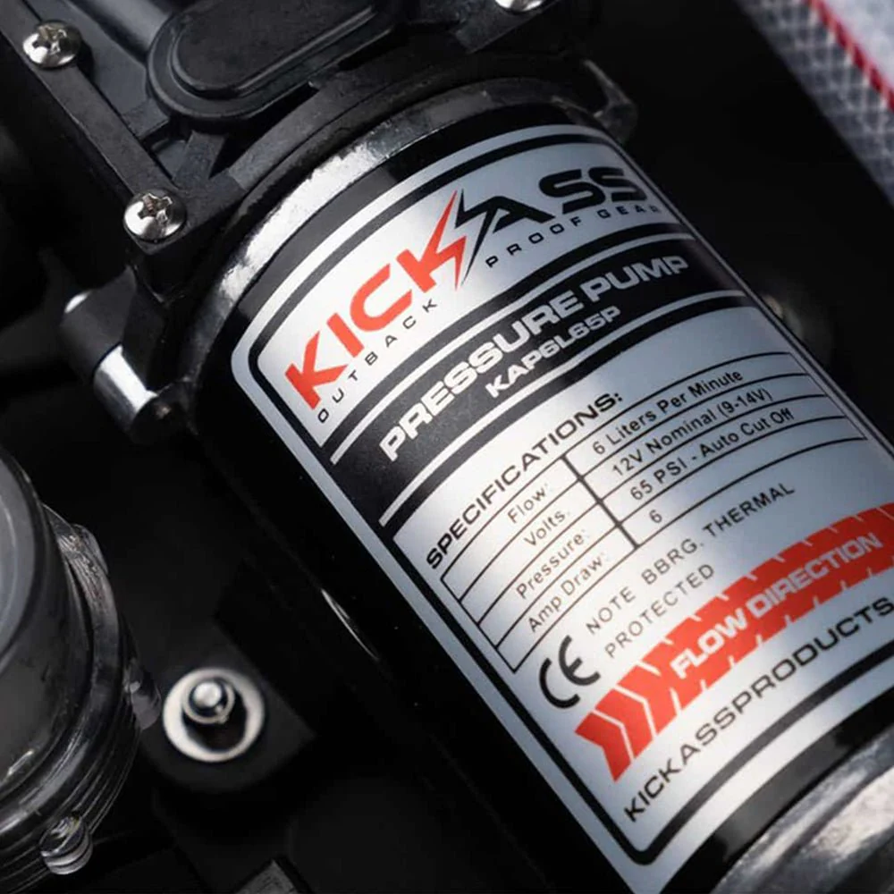 KickAss 12V Portable Pump Pack - 6L/minute - Image 6