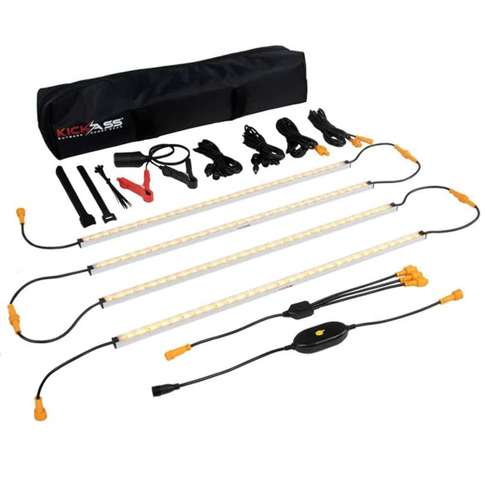 KickAss 12V Anderson To USB Fast Charger Bundle with 12V LED Light Kit - Image 3