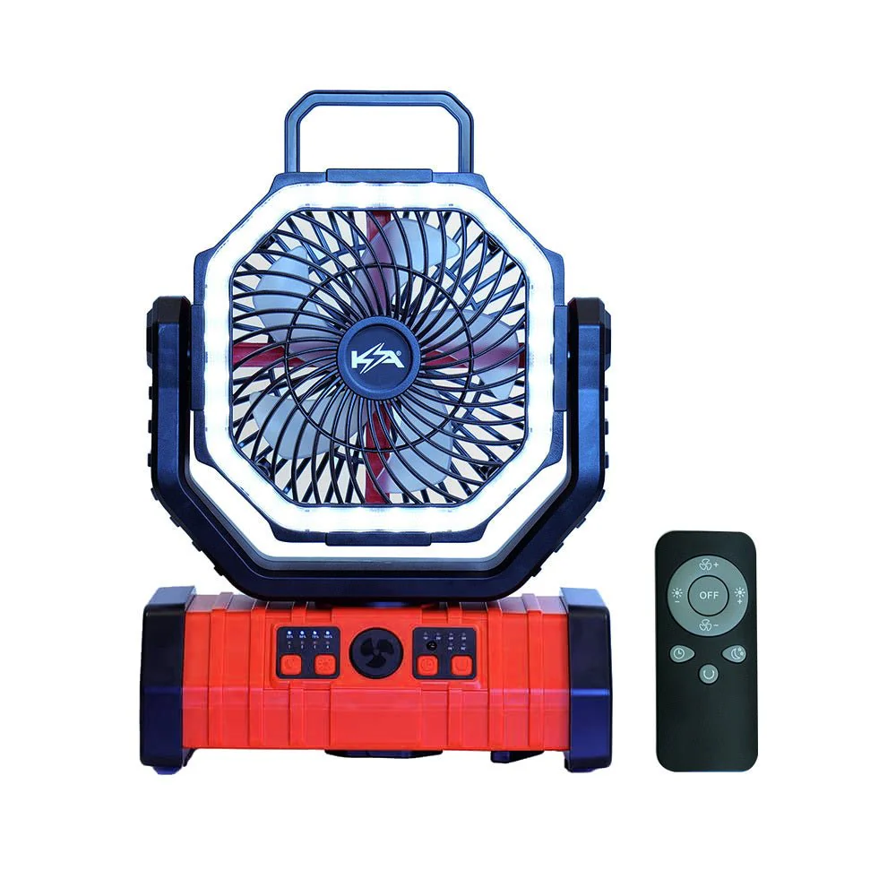 KickAss 12V Anderson To USB Fast Charger + Fan with LED Light & Power Bank Bundle - Image 3