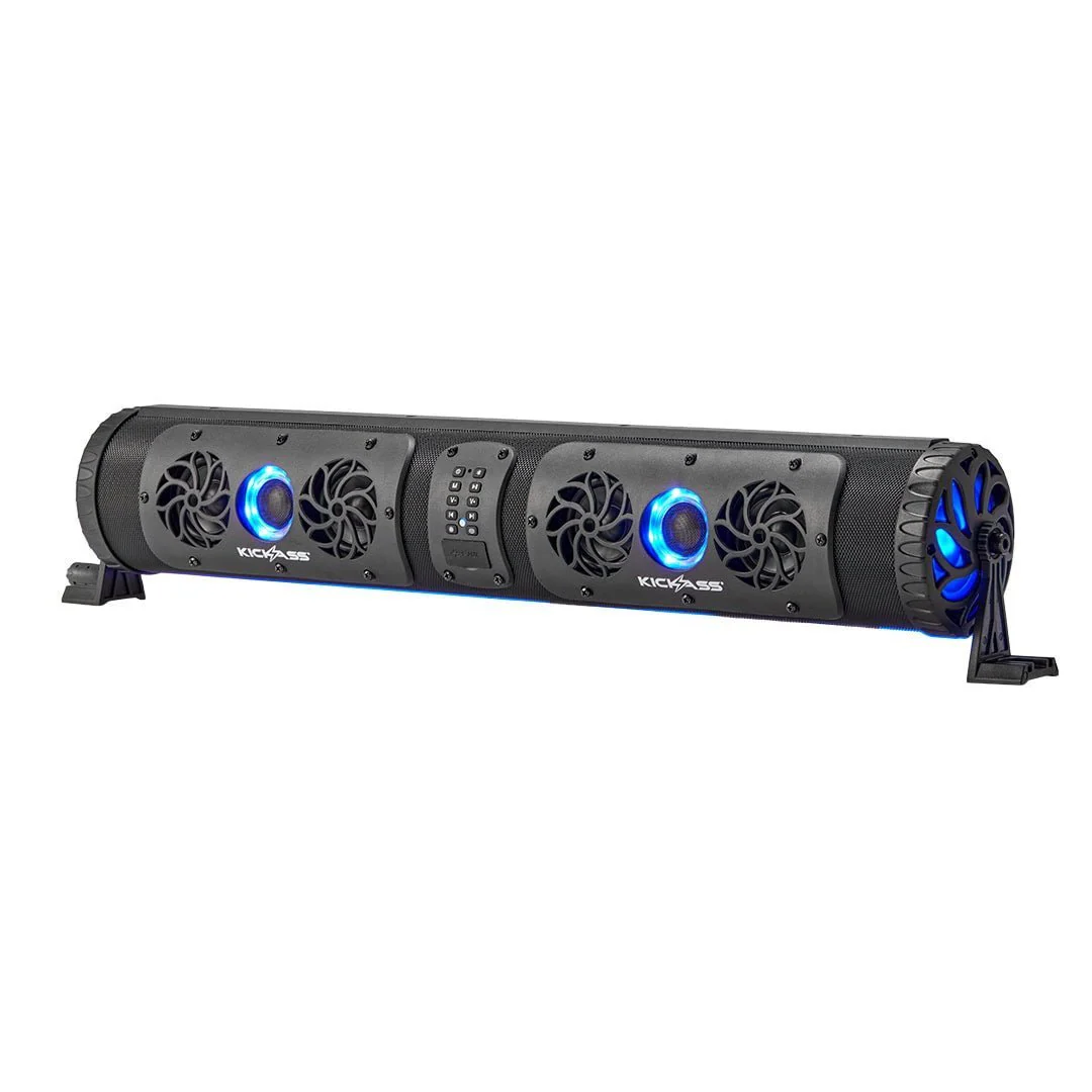 KickAss 12V Bluetooth Soundbar + Twin Electric Camping Chair Bundle - Image 2