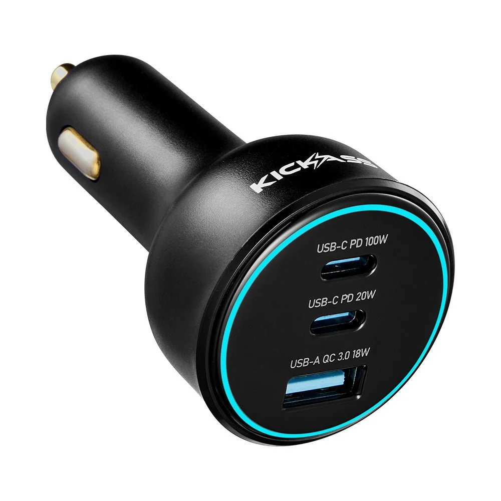 KickAss 12V Control Box with LCD Screen + 100W Car Charger Bundle - Image 3