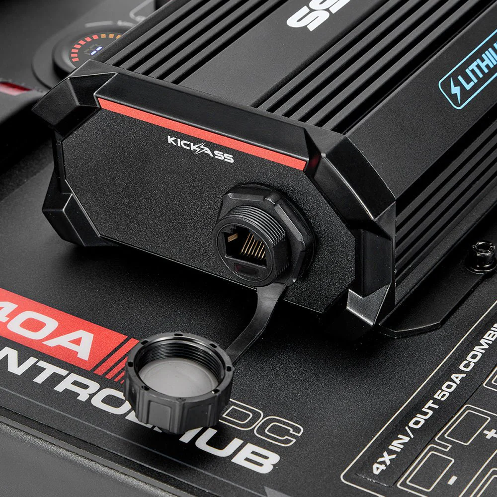 KickAss 12V Control Hub / Panel with Smart 40A DCDC Charger + Integrated Bluetooth - Image 7