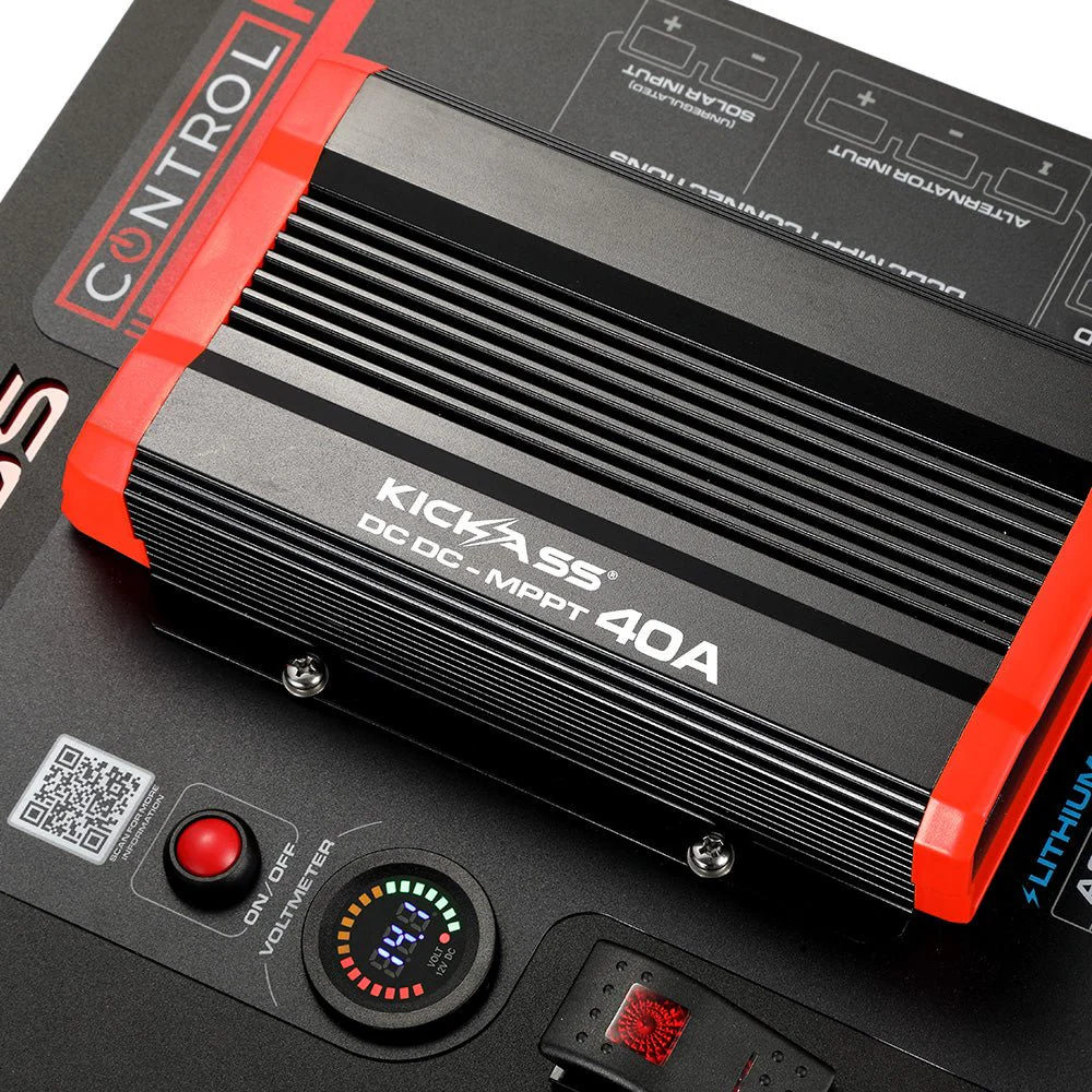 KickAss 12V Control Hub / Panel with 40A DCDC Charger - Image 9