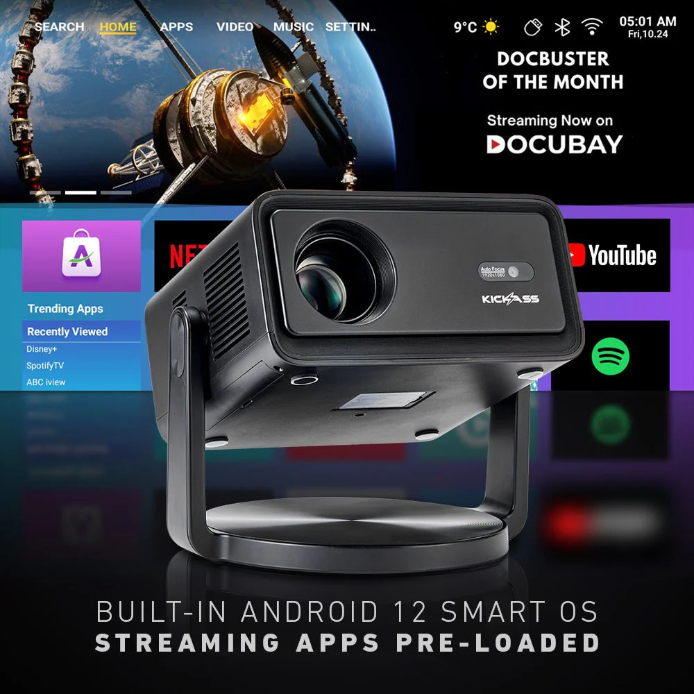 Kickass 12V FHD Outdoor Cinema Smart Projector - Image 16