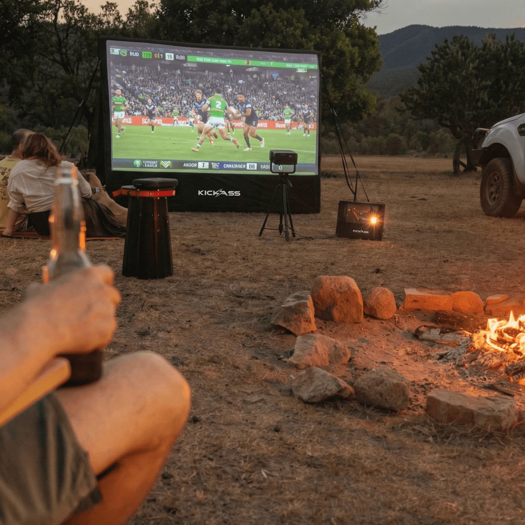 Kickass 12V FHD Outdoor Cinema Smart Projector - Image 3