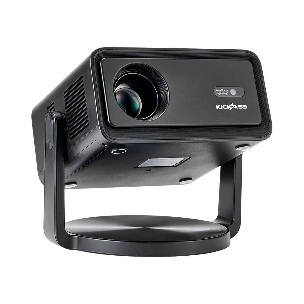 KickAss 12V FHD Outdoor Cinema Smart Projector Bundle with KickCharge 150Wh Power Pack, 120" Screen and Tripod - Image 2