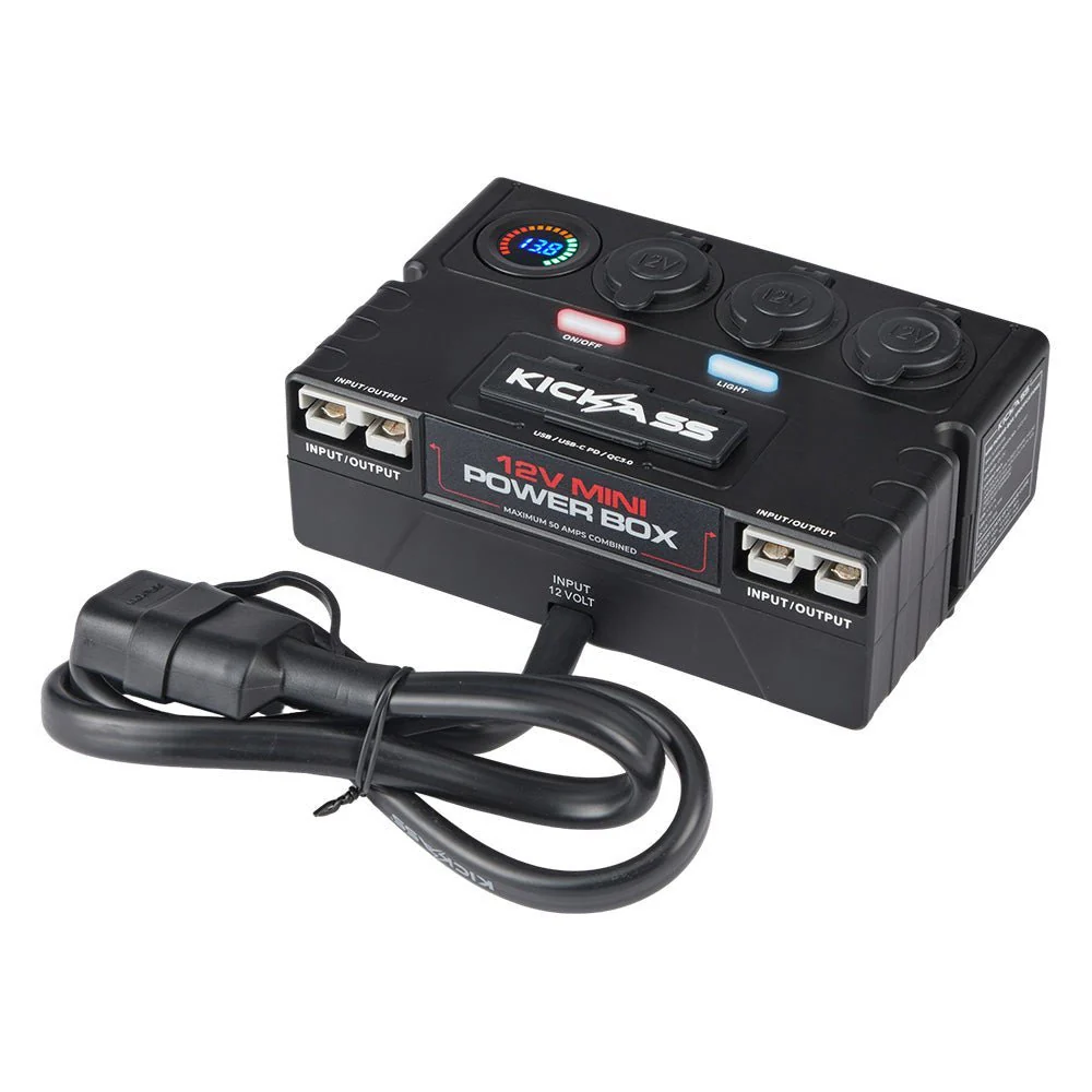 KickAss 12V Mini Control Box + 100W Car Charger Bundle - Image 2