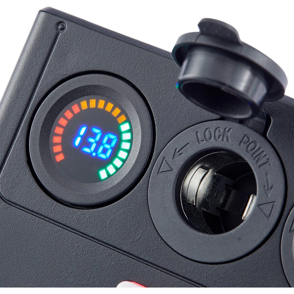 KickAss 12V Mini Control Box with 2 x Anderson, 6 x USB & 3 x Cig Sockets - Image 4