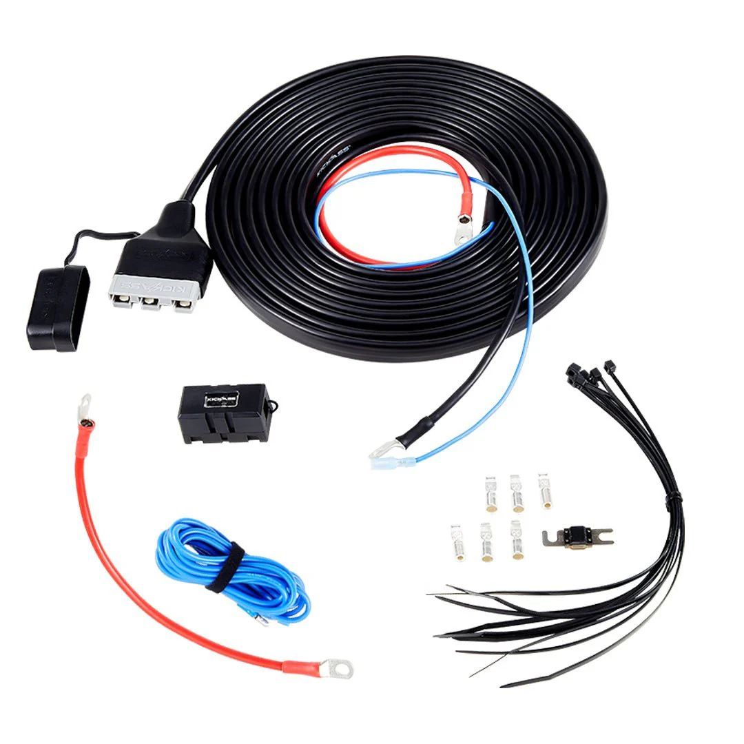 KickAss 12V Smart 120Ah Lithium Essentials Dual Battery Kit with 25A DCDC Charger, Wiring Kit and Maxi Fuse Holder - Image 4