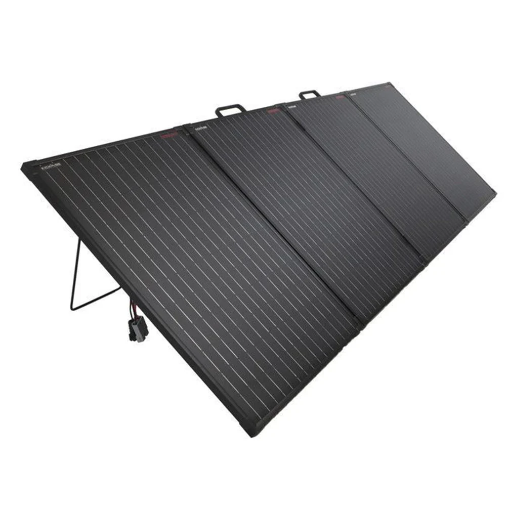 KickAss 12V 200W Super Thin Folding Portable Solar Panel with PWM Controller