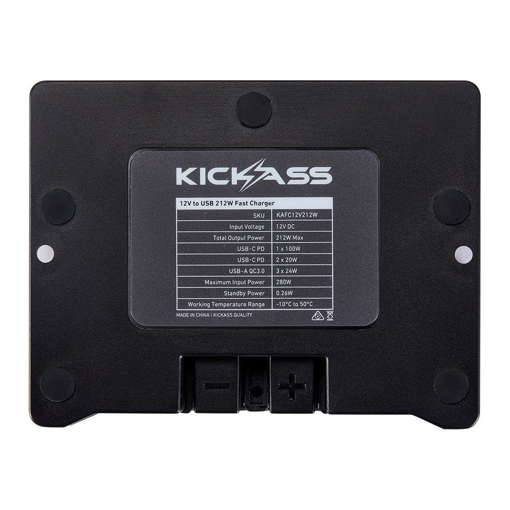 KickAss 12V Anderson To USB Fast Charger - 212W - Image 7