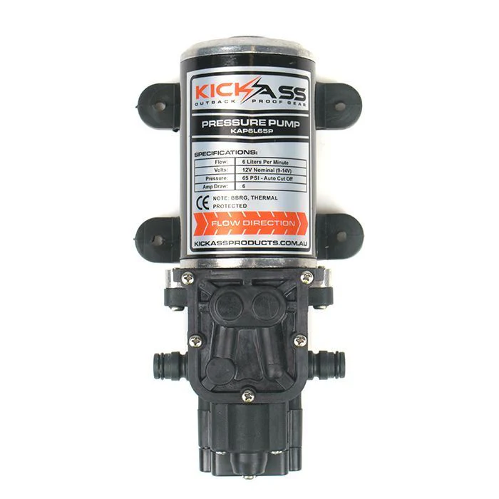 KickAss 12V Water Pump - Self Priming, 6L/minute - Image 2
