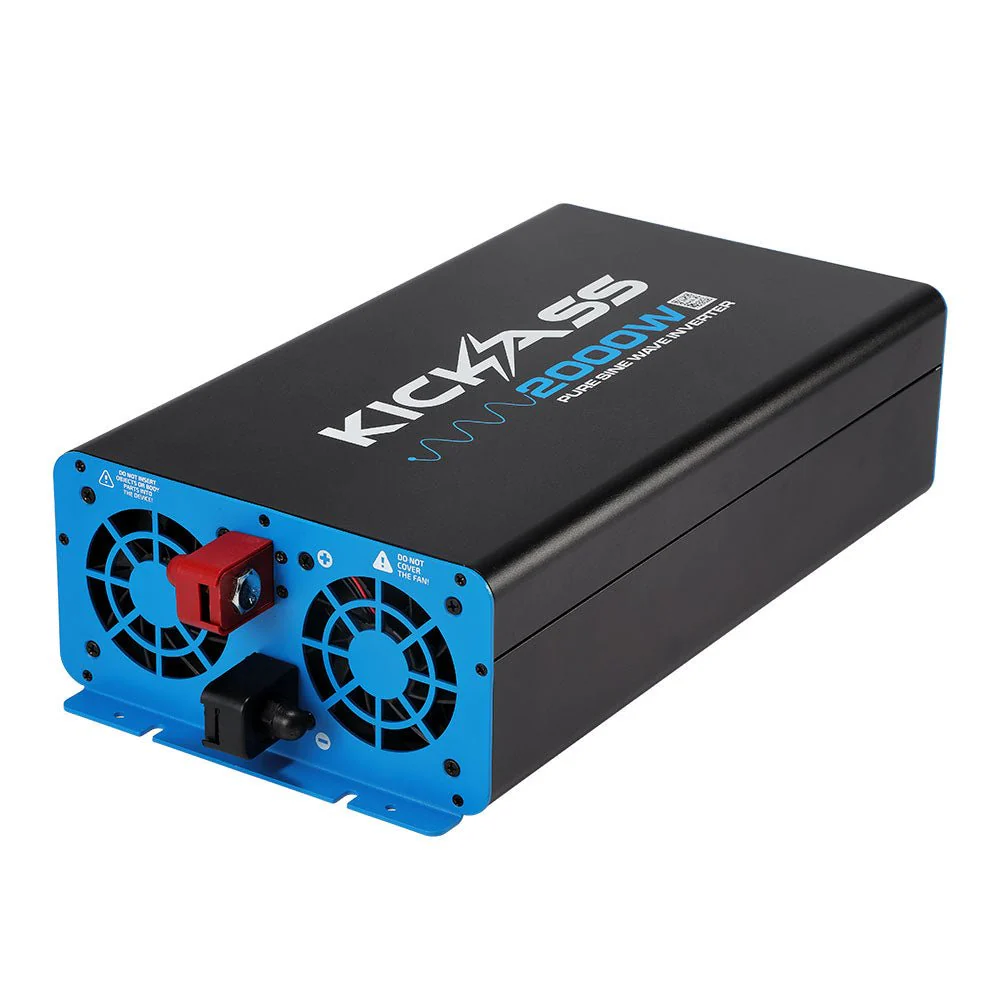 KickAss 12V to 240V Pure Sine Wave 2000W Inverter - Image 2