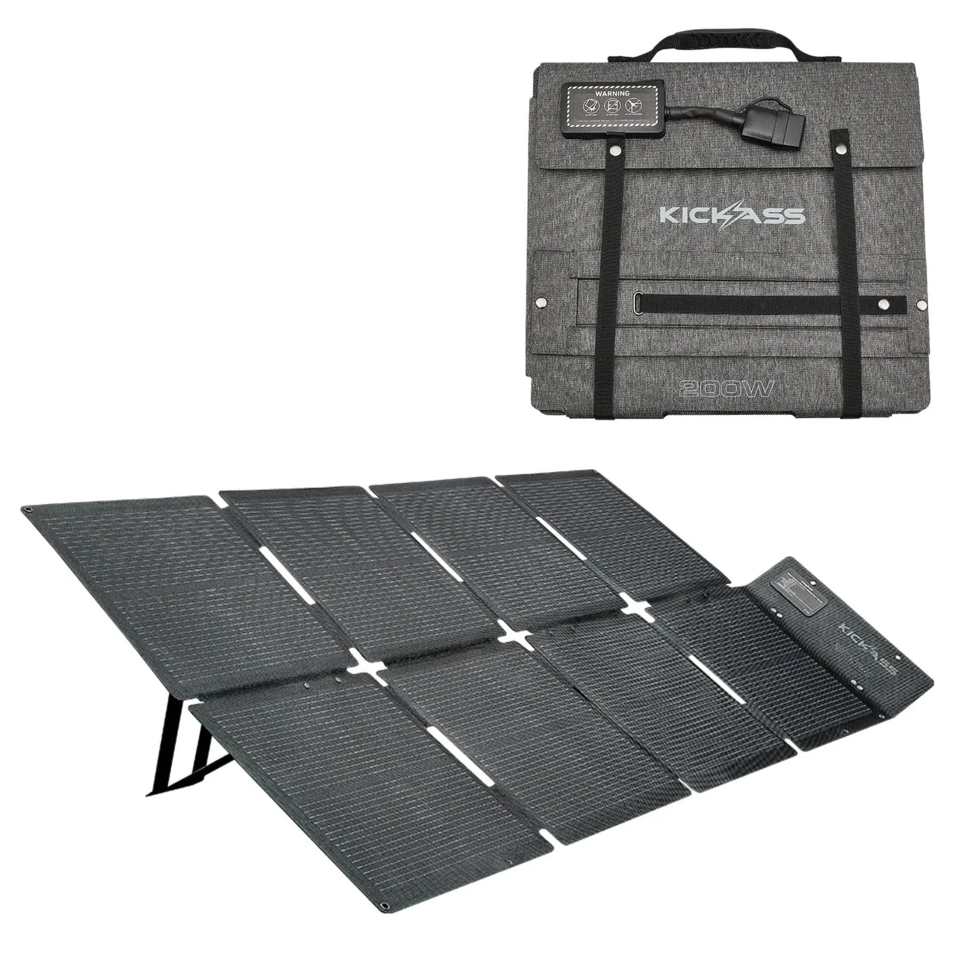 KickAss 200W Solar Blanket with MPPT Controller Kit - Image 2