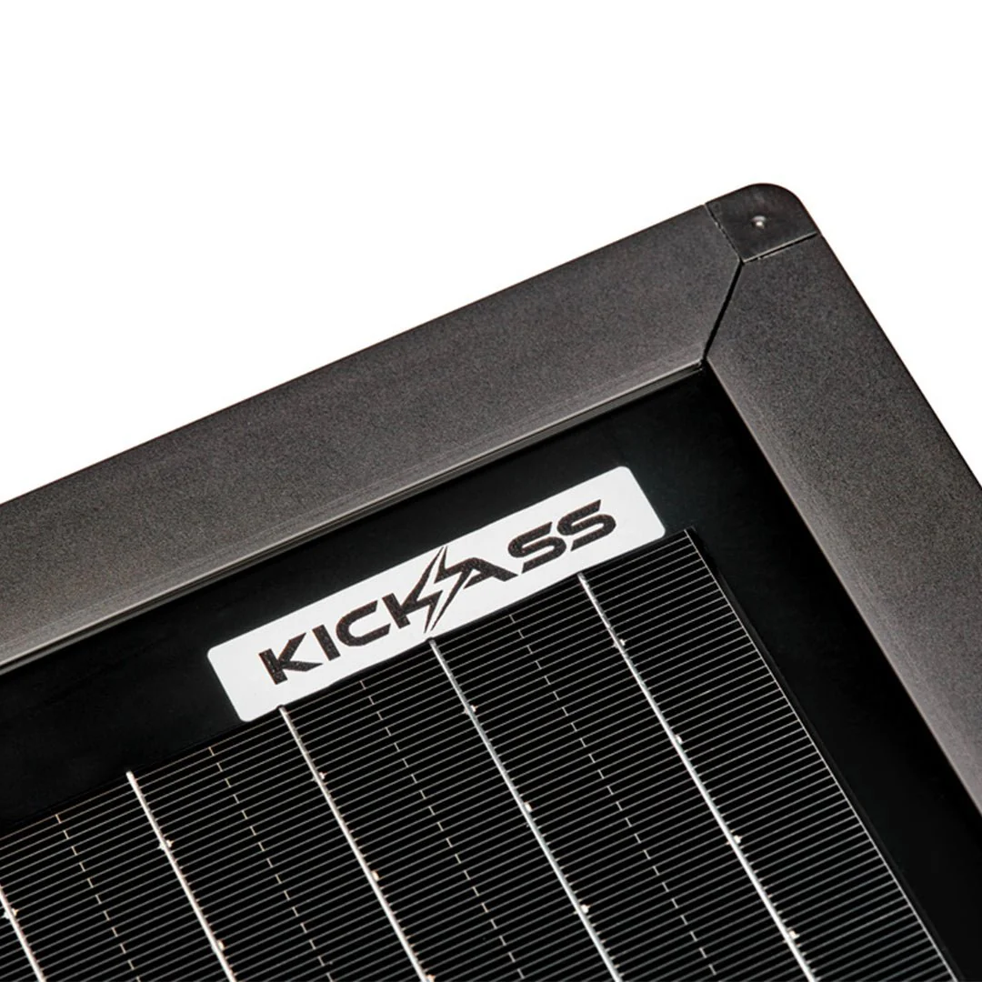 KickAss 12V 210W Ultra Slim Fixed Glass Solar Panel - Image 5