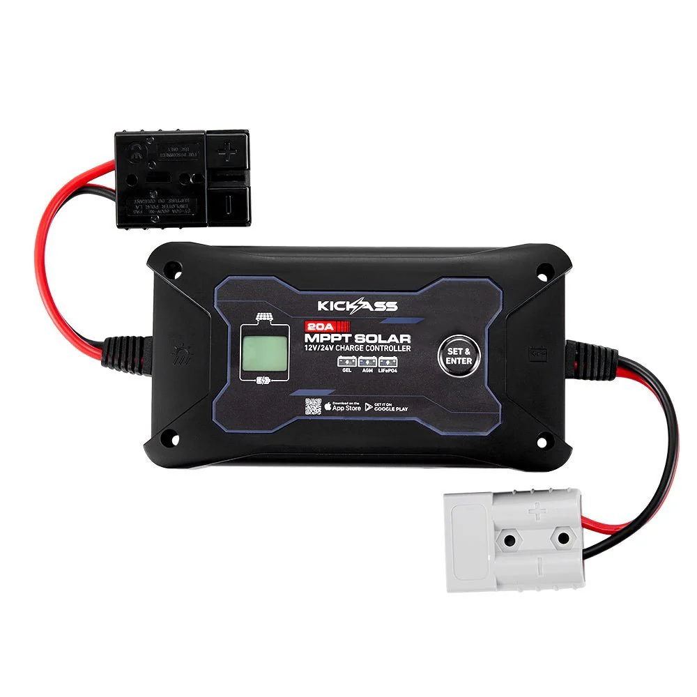 KickAss 240W Folding Solar Panel with MPPT Controller Kit - Image 3
