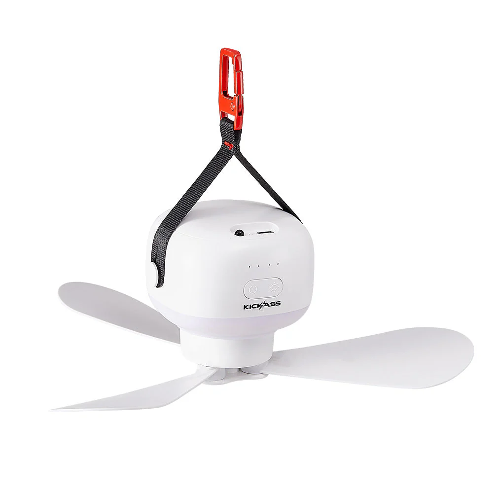 KickAss 240W GaN USB-C Charger + Portable Hanging Camping Fan Bundle - Image 3