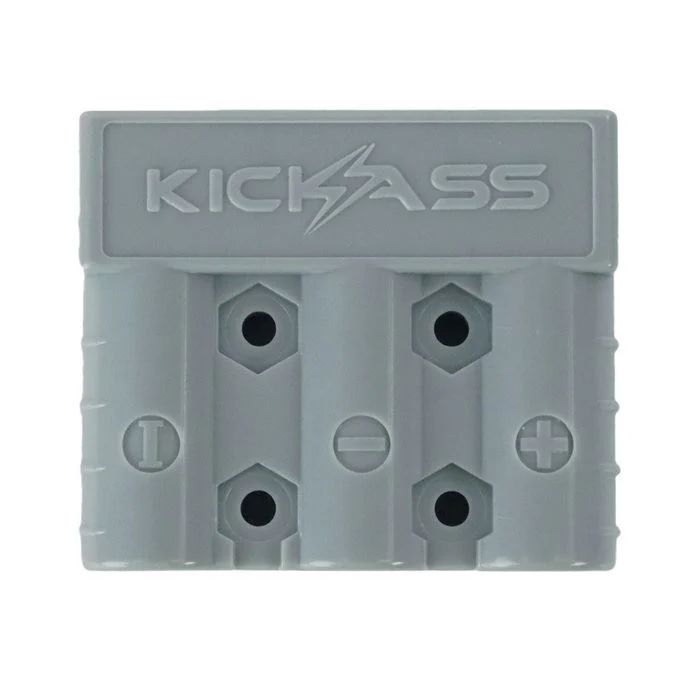 KickAss 3 Pin 50A Grey Anderson Style Connector - Image 2