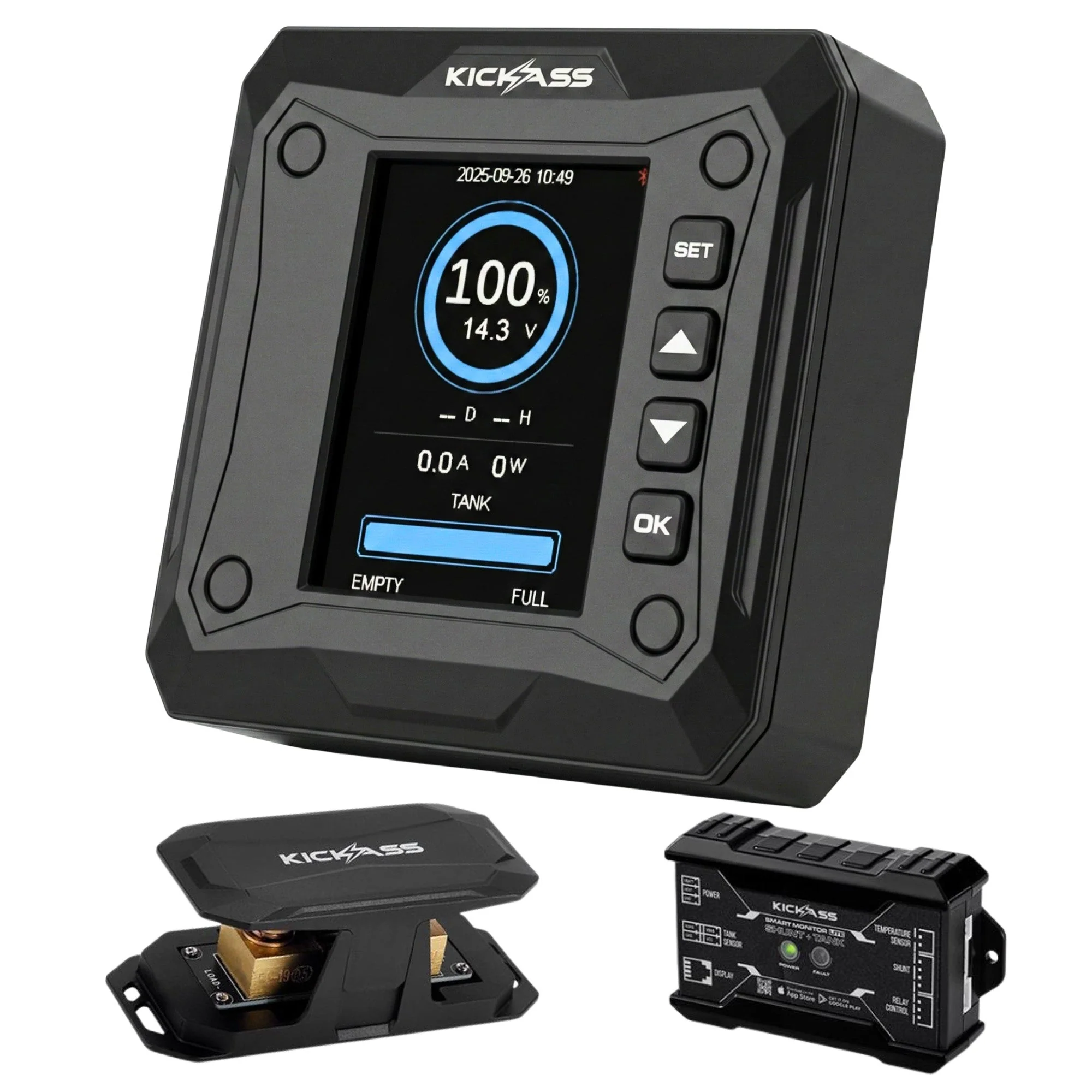 KickAss 40A DCDC Complete Dual Battery Kit with 2000W Inverter and Smart Shunt - Image 4