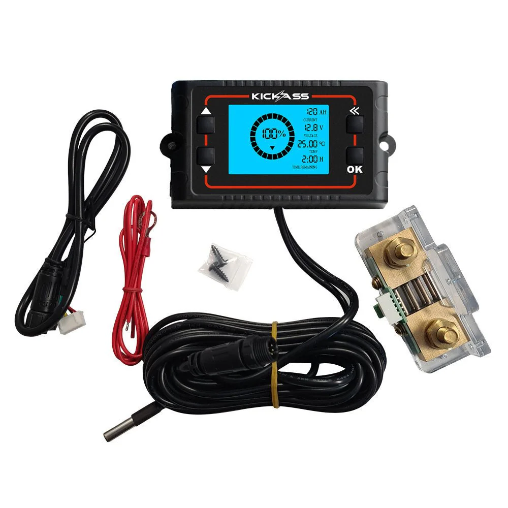 KickAss 500A Battery Monitoring Shunt with Remote Display - Image 2