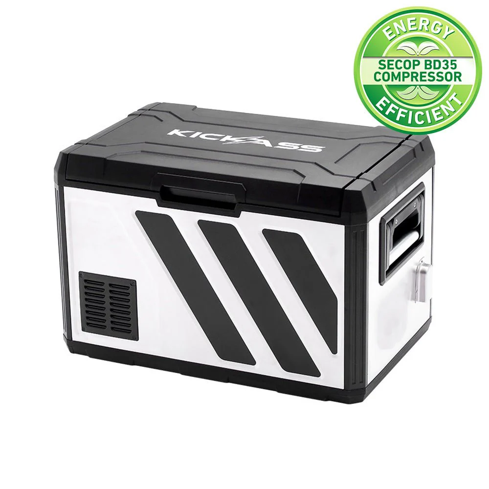KickAss Portable 12V Fridge/Freezer - Single Zone Stainless Steel, 50L - Image 4