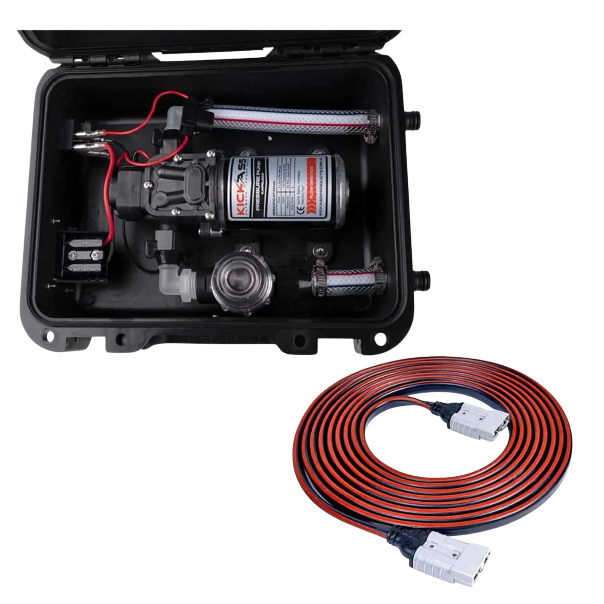 KickAss 6L/Min Portable Pump Pack + Extension Lead Bundle - 5m