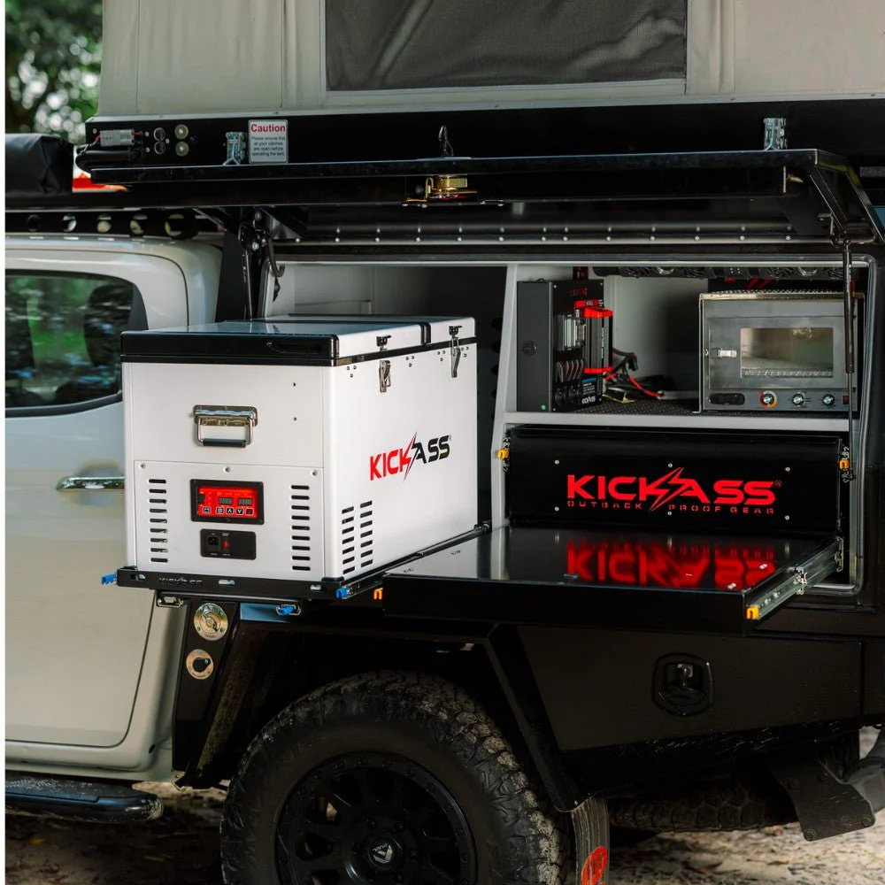 KickAss Portable 12V Fridge/Freezer - Dual Zone, 75L - Image 3