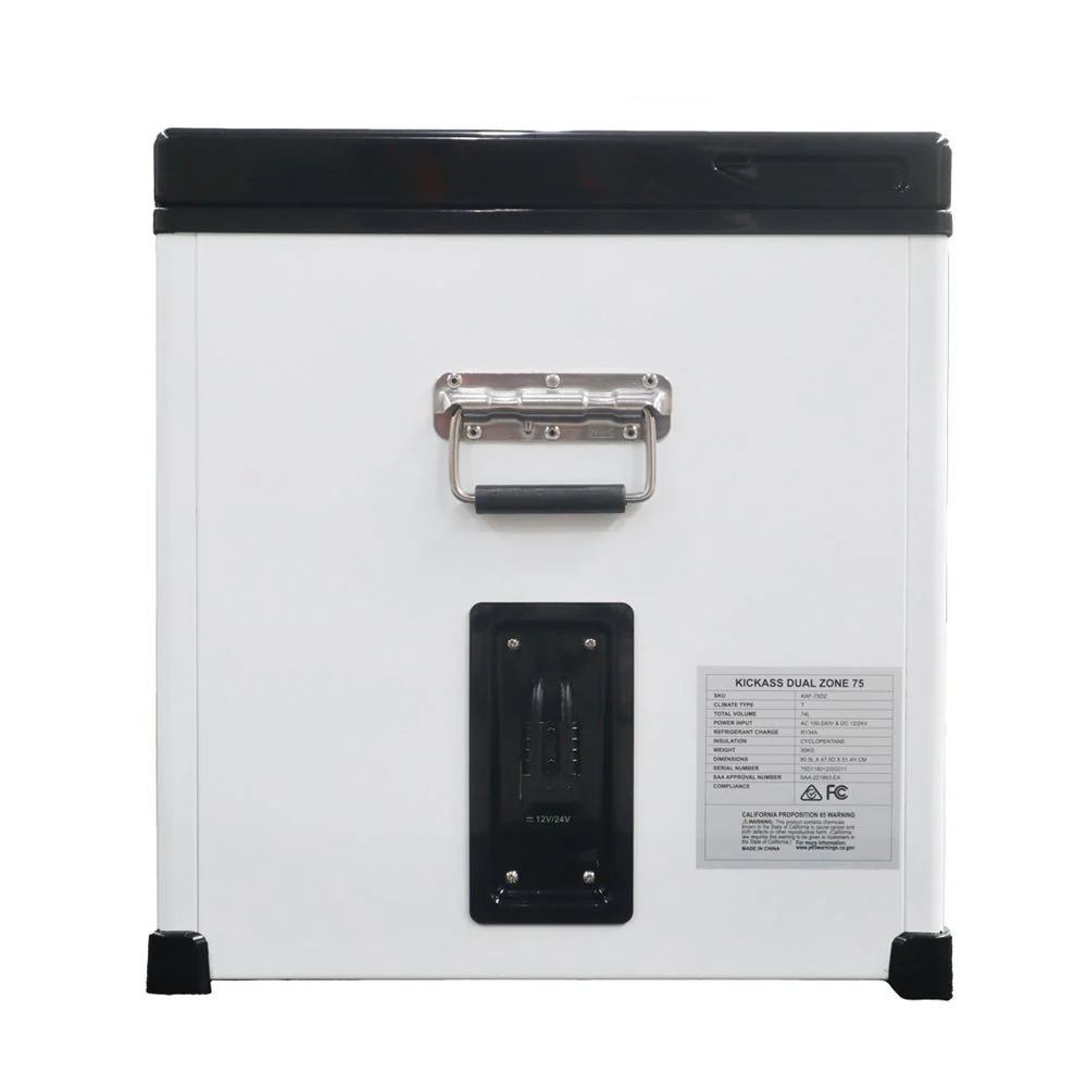 KickAss Portable 12V Fridge/Freezer - Dual Zone, 75L - Image 5