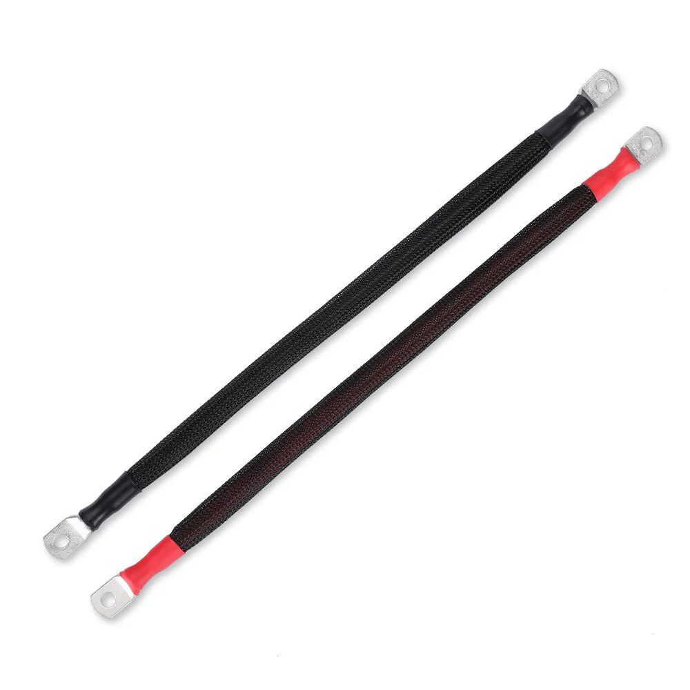 KickAss Battery Linking Cables - 2AWG, 400mm