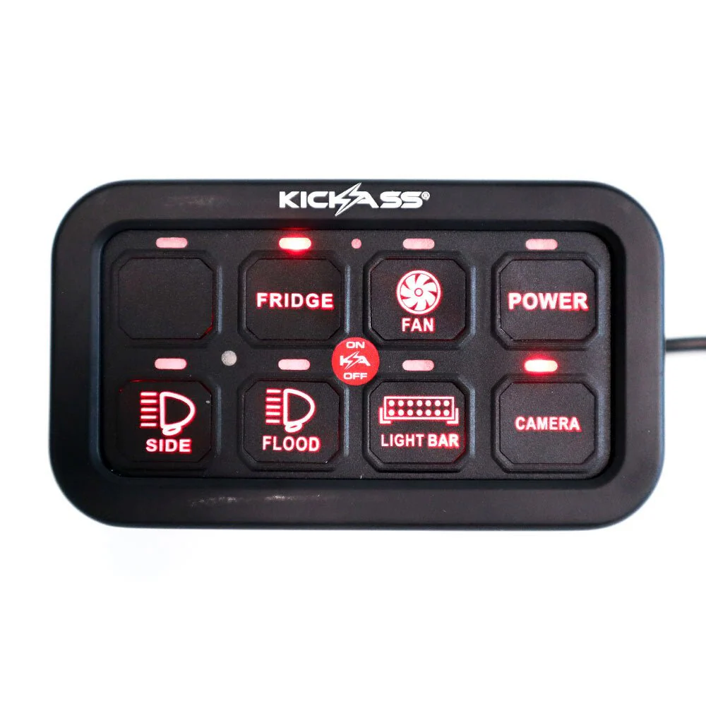 KickAss Bluetooth Control 8 Gang Switch Panel - Image 7