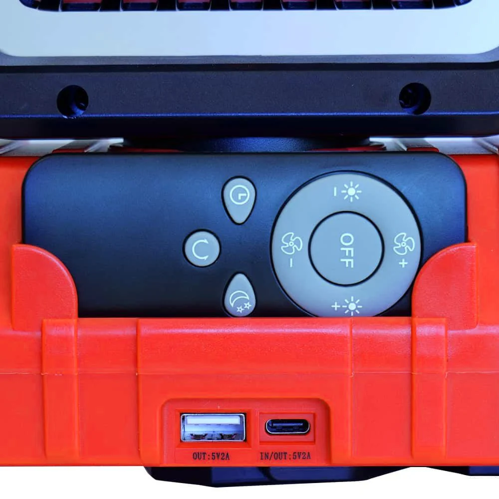 KickAss Fan with LED Light & Power Bank - Image 13